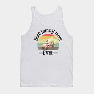 Best bunny mom ever, Cute Rabbit Mom Tank Top